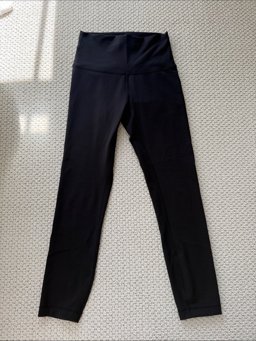 lululemon athletica Black Wunder Under High Rise Crop 23” Leggings